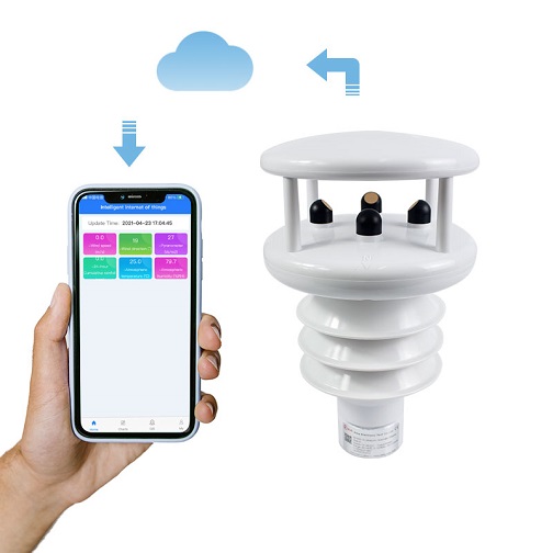 Temperature Humidity Sensor - 2026 RIKA RK900-10 PM2.5 PM10 Cellulair