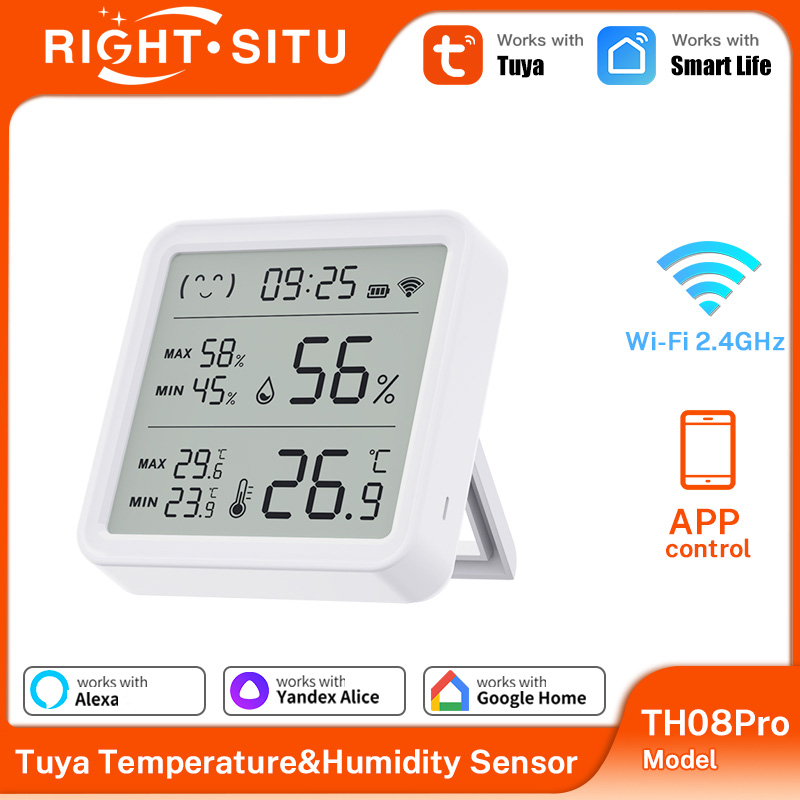 Tuya WiFi-thermometer hygromet - Temperature Humidity Sensor recensie en prijs