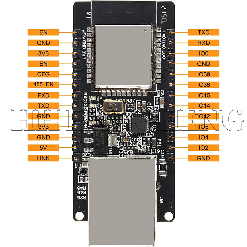 10-1PCS WT32-ETH01 Ingebouwde  - Ethernet Module W5500 recensie en prijs