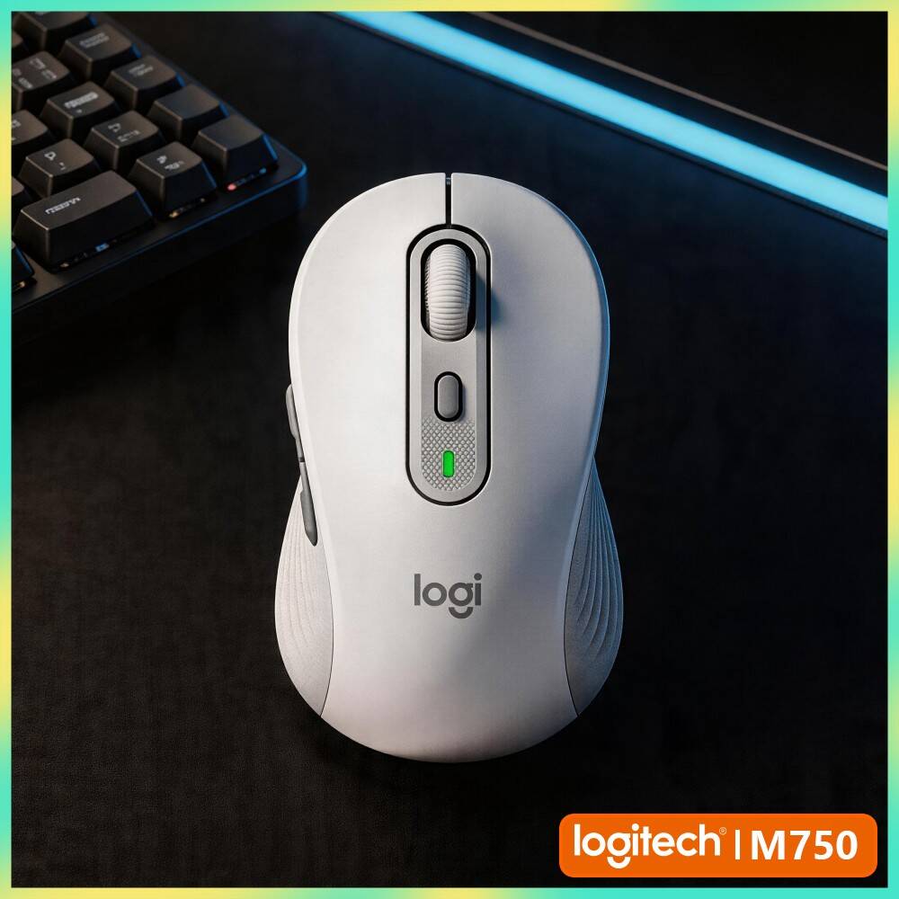 Logitech M750 Ergonomische Mui - Home Automation Industry recensie en prijs