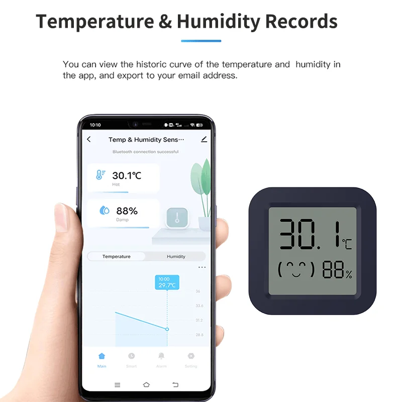 Mini Smart Thermometer Hygrome - Temperature Humidity Sensor recensie en prijs