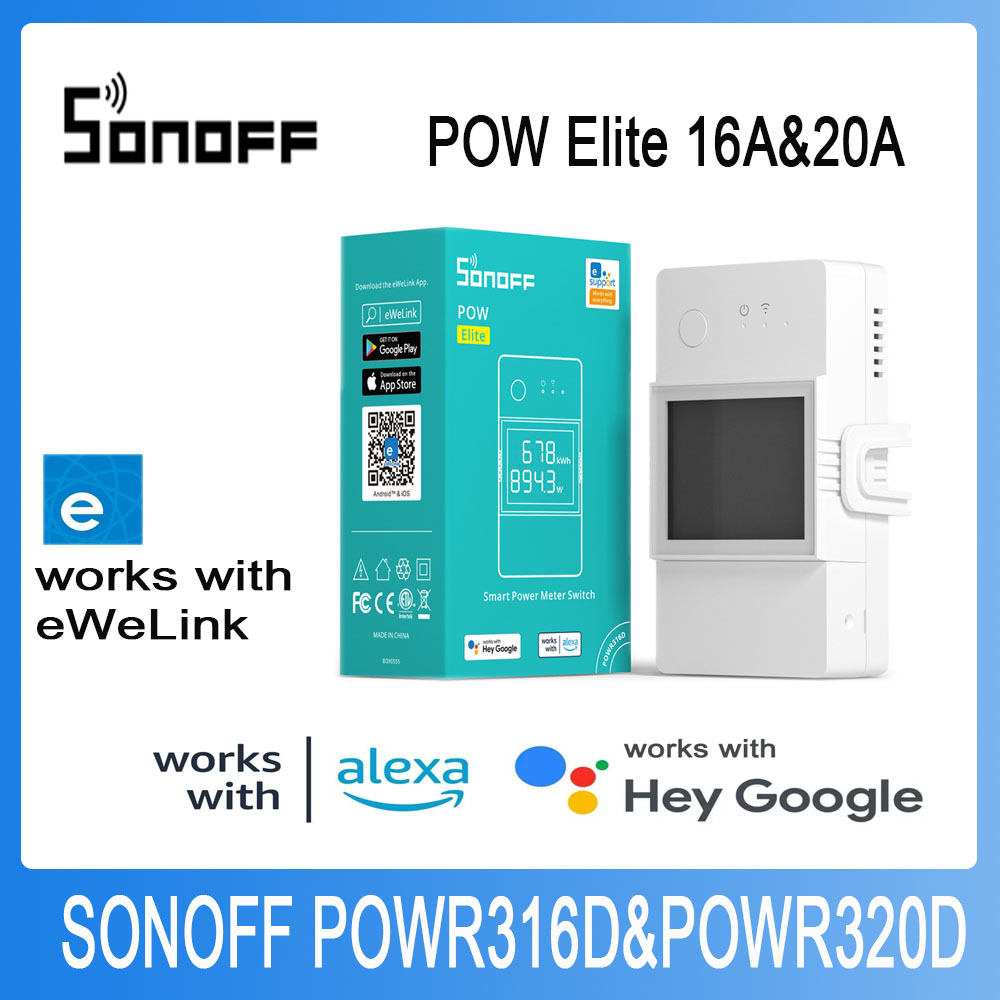 SONOFF Pow Elite Power Meter W - Sonoff Basic Switch recensie en prijs