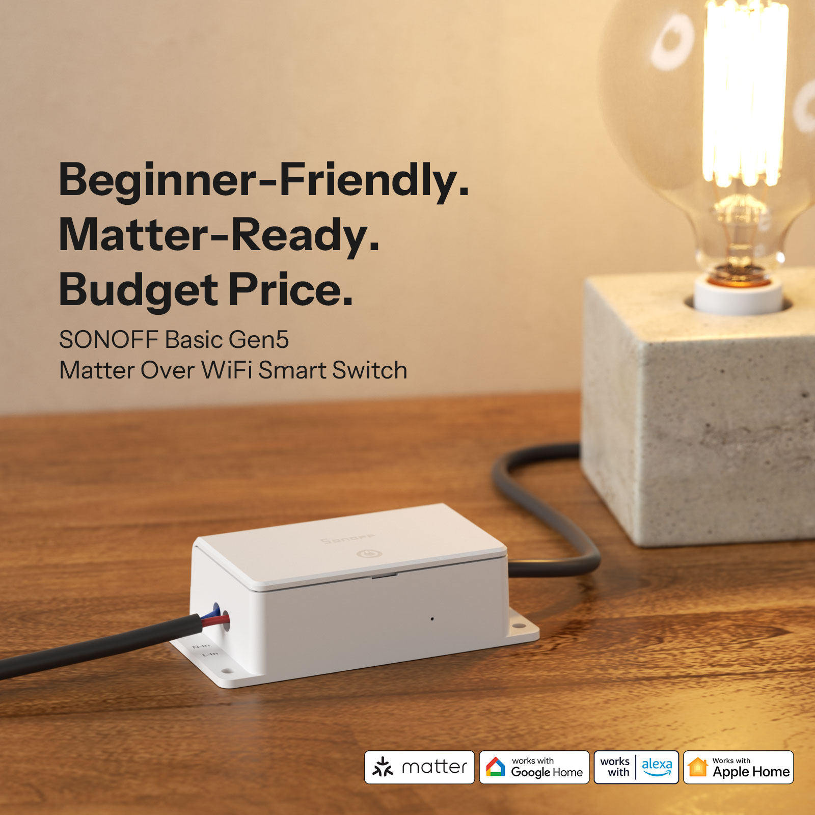 SONOFF Basic Gen5 (BASIC-1GS)  - Sonoff Basic Switch recensie en prijs