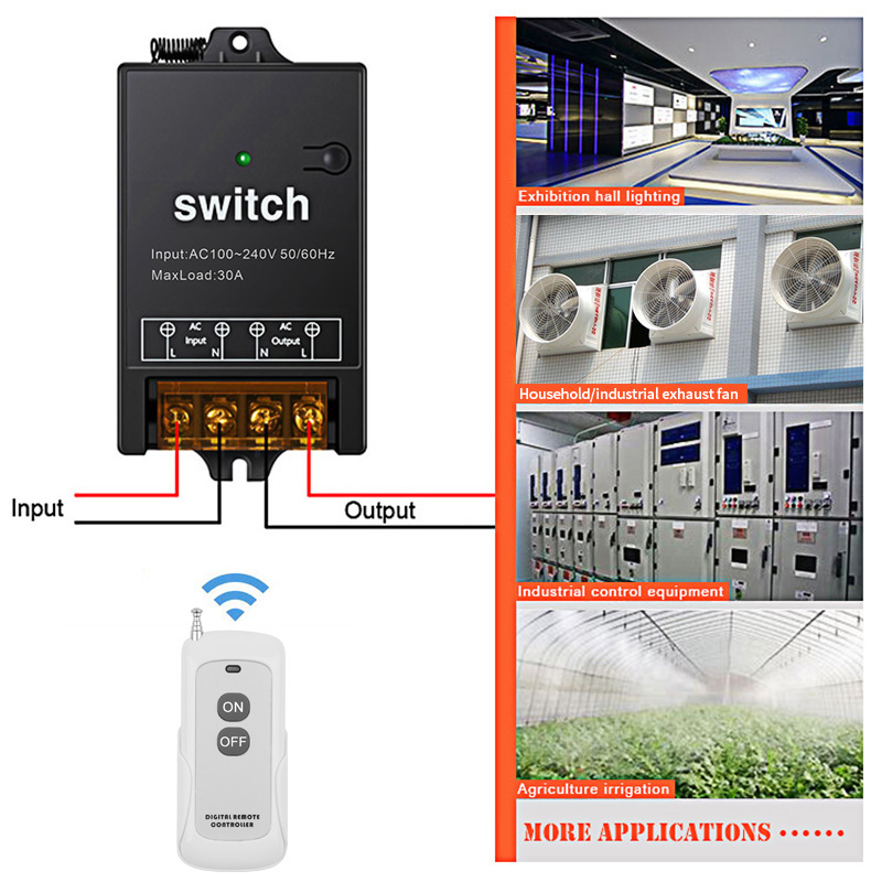 AC110V 220V 240V 30A Relais FR - Home Automation Industry recensie en prijs