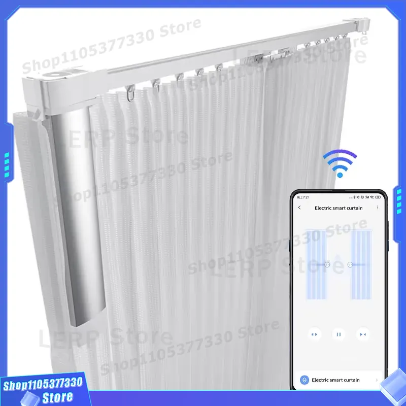 Slim elektrisch gordijnrailsys - Home Automation System Design recensie en prijs