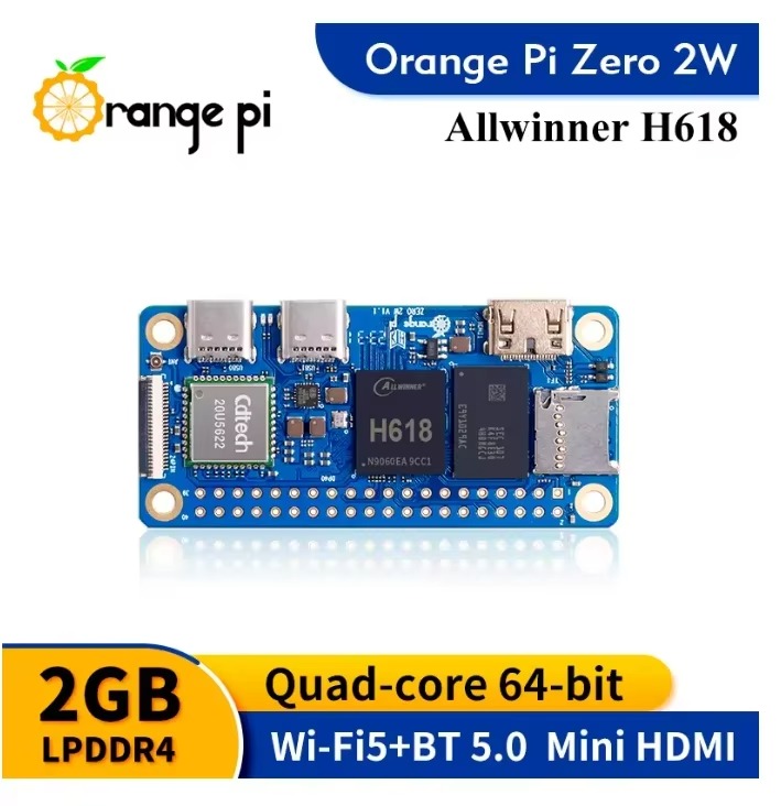 VoFSOrange Pi Zero 2 W 1/2/4GB - Pi Zero W Board recensie en prijs